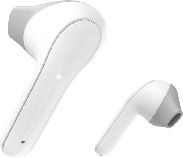 Hama Freedom Light In Ear Kopfhörer Bluetooth Weiß Headset, Touch-Steuerung