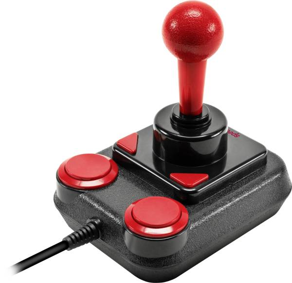 SpeedLink Competition Pro Extra Joystick USB PC, Android Schwarz, Rot