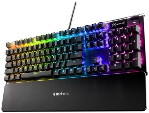 SteelSeries Apex 5 Mechanische Hybrid Gaming Tastatur