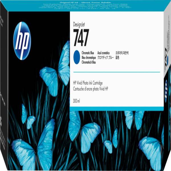 HP-747-Chromatisches-Blau-DesignJet-Tintenpatrone-300-ml