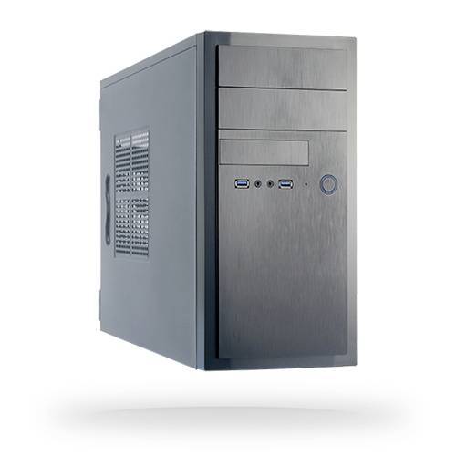 Chieftec HT-01B-350GPB Midi-Tower PC-Gehäuse Schwarz