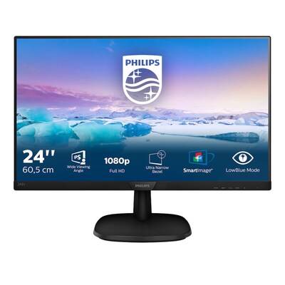 Philips V-Line 243V7QDAB 60,5cm (24") FHD IPS Office Monitor 16:9 HDMI/DVI/VGA