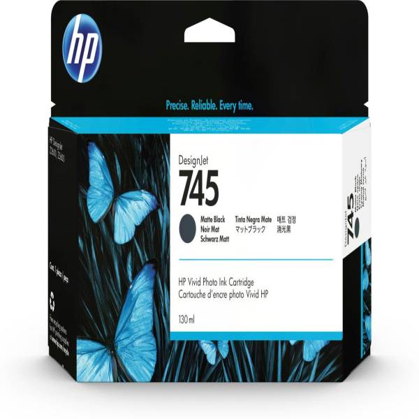 HP-745-DesignJet-Druckerpatrone-Mattschwarz-130-ml