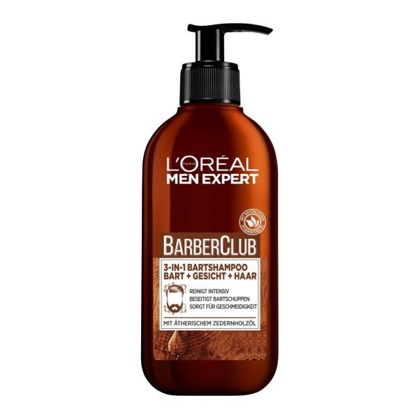 L'Oréal Men Expert L'Oréal Men Expert Barber Club Bart & Gesichtshampoo Gesichtsreinigungsschaum 200.0 ml