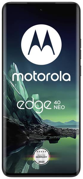 Motorola moto Edge Neo 40 5G Smartphone 256GB 16.6cm (6.55 Zoll) Schwarz Android™ 13 Dual-SIM