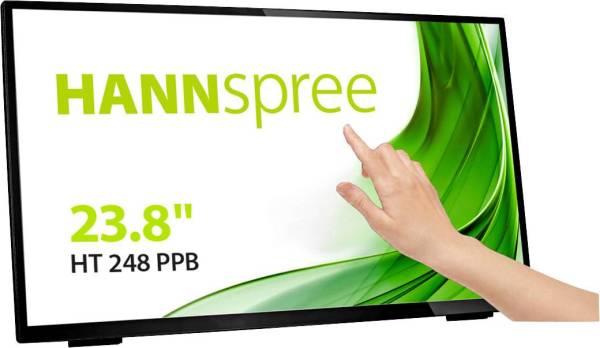 Hannspree HT248PPB LCD-Monitor EEK D (A - G) 60.5cm (23.8 Zoll) 1920 x 1080 Pixel 16:9 8 ms