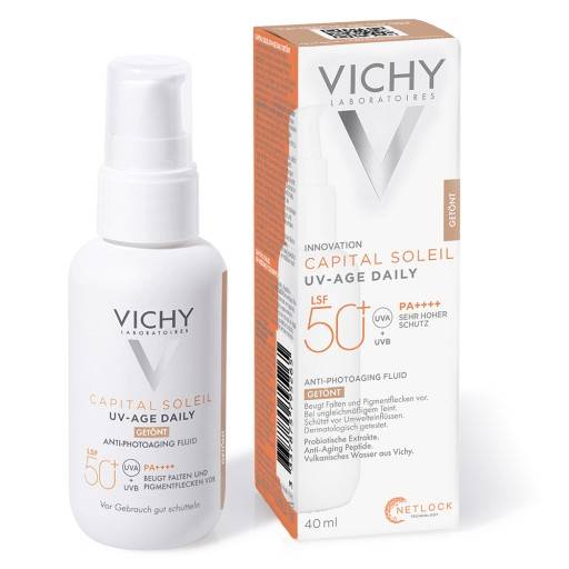 Vichy CAPITAL SOLEIL UV-Age Daily getönt LSF 50+ Sonnenfluid