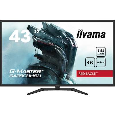 iiyama G-Master G4380UHSU-B1 108cm (43") 4K UHD Monitor HDMI/DP 144Hz 0,4ms HDR