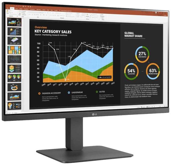 LG Electronics 27BR550Y-C.AEU LED-Monitor EEK D (A - G) 68.6cm (27 Zoll) 16:9 5 ms IPS LCD