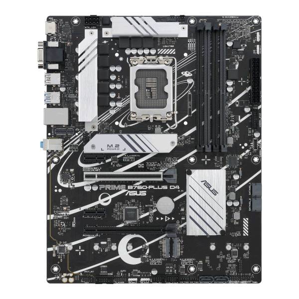 Asus PRIME B760-PLUS D4 Mainboard Sockel (PC) Intel 1700 Formfaktor (Details) ATX Mainboard-Chipsa