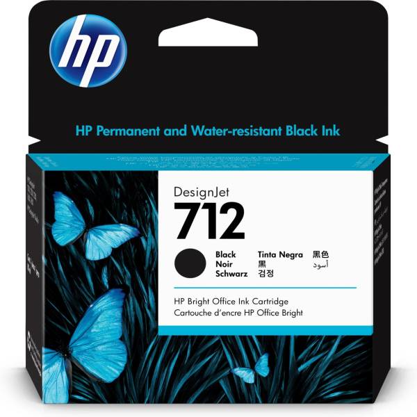 HP-712-Schwarz-DesignJet-Druckerpatrone-80-ml