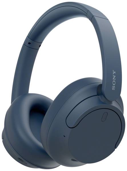 Sony WH-CH720N Over Ear Headset Bluetooth Stereo Blau Mikrofon-Rauschunterdrückung, Noise Cancell
