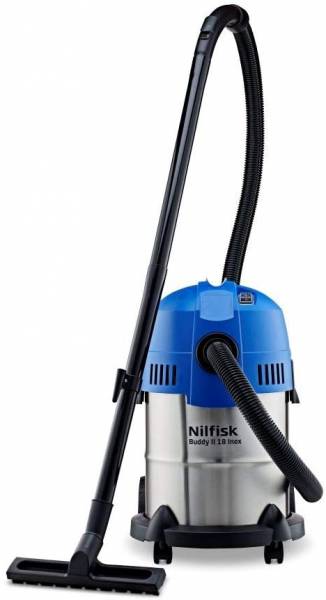 Nilfisk Multi II 18 INOX EU Nass-/Trockensauger, für die Reinigung im Innen- & Außenbereich, 18 Lite