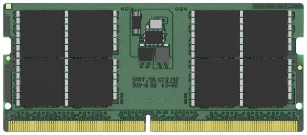 Kingston Laptop-Arbeitsspeicher Modul DDR5 32GB 1 x Non-ECC 5200MHz 262pin SO-DIMM CL42 KCP552S