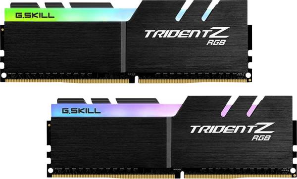 G.Skill Trident Z RGB PC-Arbeitsspeicher Kit DDR4 32GB 2 x 16GB Non-ECC 3600MHz 288pin DIMM CL18-22-