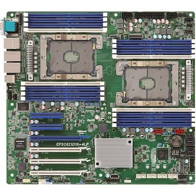 ASRock EP2C621D16-4LP EATX Mainboard Sockel 3647 Dual Sockel/VGA/4xLAN/seriell