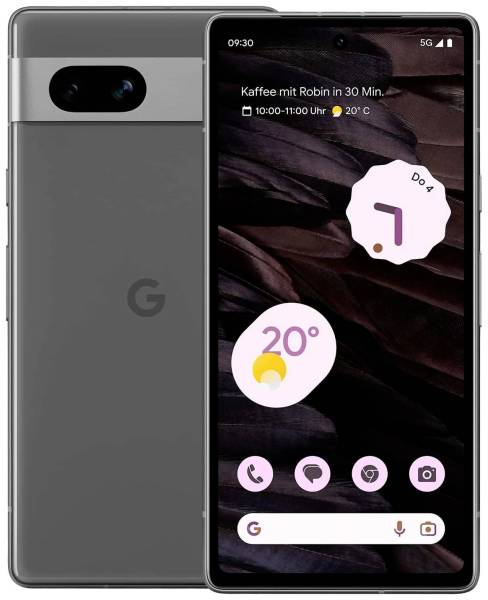 Google Pixel 7a 5G Smartphone 128GB 15.5cm (6.1 Zoll) Schwarz Android™ 13 Dual-SIM