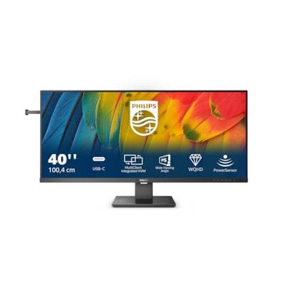 Philips 40B1U5600 100cm (39,5") WQHD IPS Monitor 21:9 HDMI/DP/USB-C PD100W 120Hz