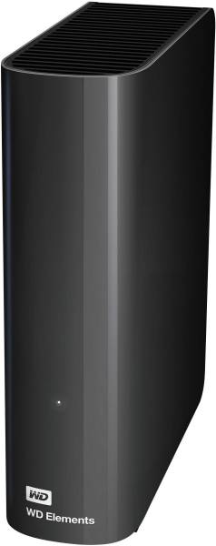 WD Elements 8TB Externe Festplatte 8.9cm (3.5 Zoll) USB 3.2 Gen 1 (USB 3.0) Schwarz WDBWLG0080HBK-EE