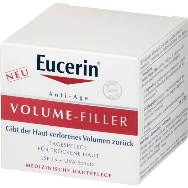 Eucerin Volume-Filler Tagescreme für trockene Haut mit LSF 15