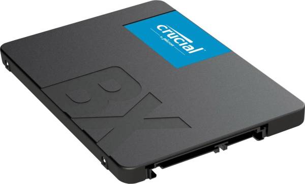 Crucial 1TB Interne SATA SSD 6.35cm (2.5 Zoll) 6 Gb/s Retail CT1000BX500SSD1