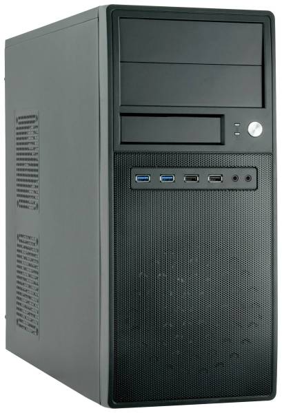 Chieftec CG-04B-OP Midi-Tower PC-Gehäuse Schwarz