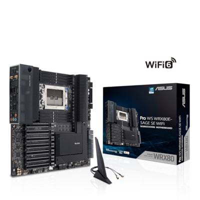 ASUS Pro WS WRX80E-SAGE SE WIFI II Workstation Mainboard USB 3.2(C)