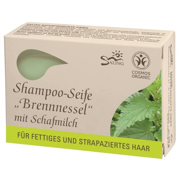 Saling Saling Shampoo-Seife - Brennnessel 125g Shampoo 125.0 g
