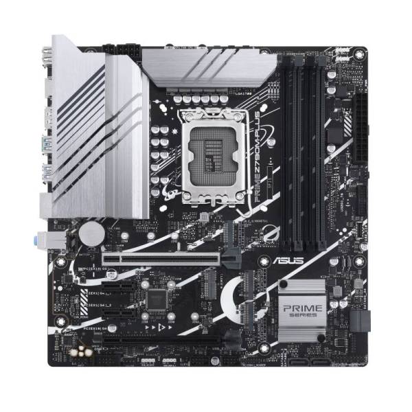 Asus PRIME Z790M-PLUS Mainboard Sockel (PC) Intel 1700 Formfaktor (Details) Micro-ATX Mainboard-Ch