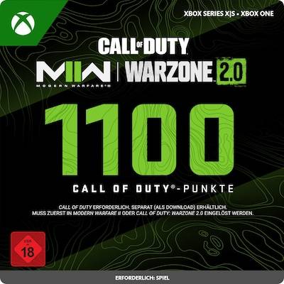 Call of Duty 1100 Points - XBox Series S|X / One Digital Code DE