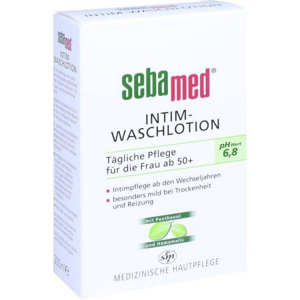 SEBAMED Intim-Waschlotion pH 6,8 Tägliche Pflege für die Frau ab 50+ 200 ml