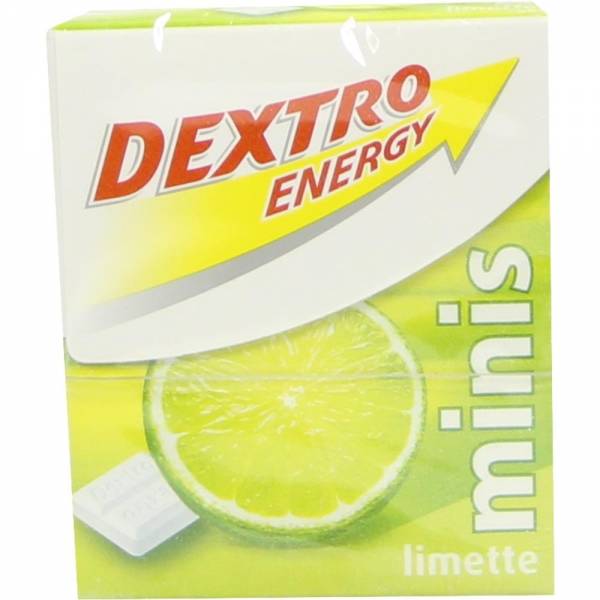 Dextro DEXTRO ENERGY minis Limette Täfelchen 50 g