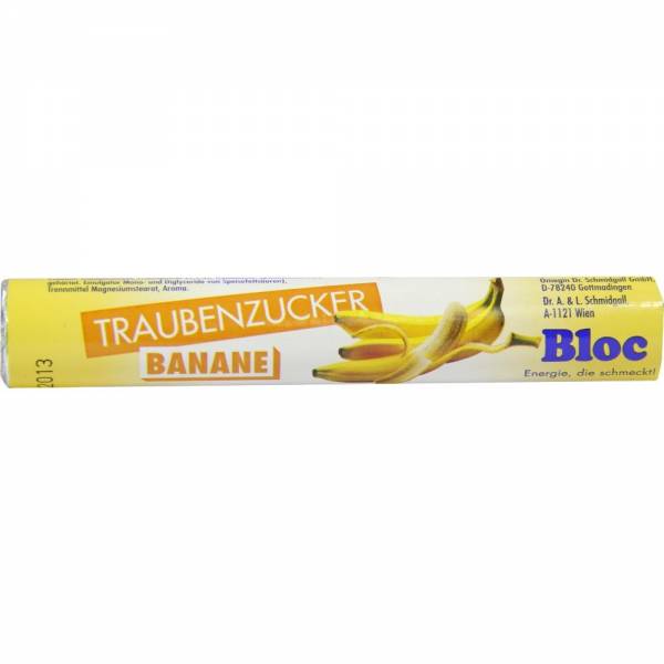 BLOC Traubenzucker Banane Rolle 1 St