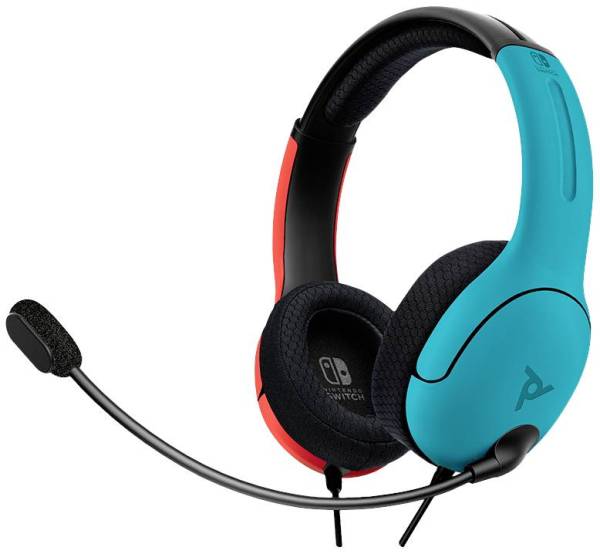 PDP LVL40 Wired Headset für Nintendo Switch blau-rot