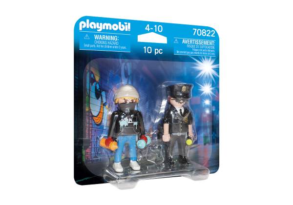 Playmobil® DuoPack Polizist und Sprayer 70822