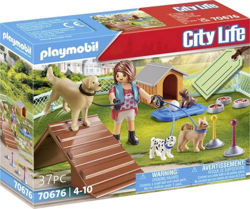 Playmobil® City Life Geschenkset Hundetrainerin 70676