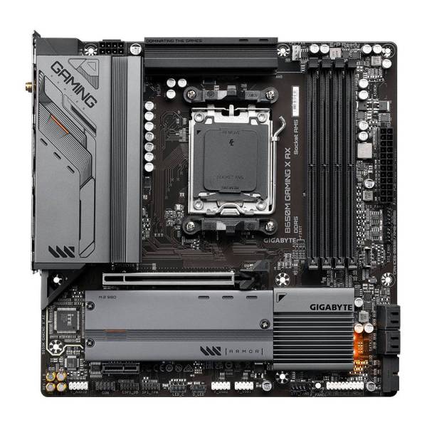 Gigabyte B650M GAMING X AX (rev. 1.x) Mainboard Sockel (PC) AMD AM5 Formfaktor (Details) Micro-ATX M