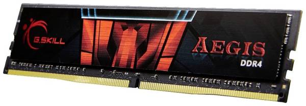 G.Skill Aegis PC-Arbeitsspeicher Kit DDR4 16GB 2 x 8GB 2400MHz 288pin DIMM F4-2400C17D-16GIS