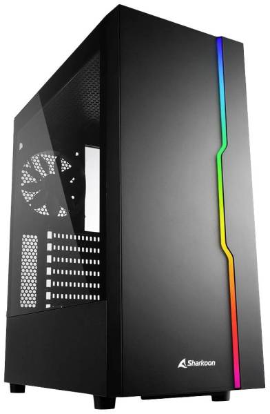 Sharkoon RGB Slider Midi-Tower PC-Gehäuse Schwarz