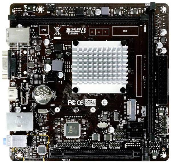 BioStar J4125NHU Mainboard Sockel (PC) Intel 1150 Formfaktor (Details) Mini-ITX