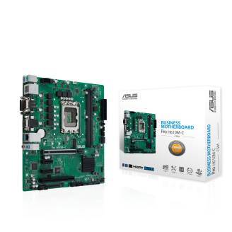 Asus Pro H610M-C-CSM Mainboard Sockel (PC) Intel 1700 Formfaktor (Details) Micro-ATX Mainboard-Chi