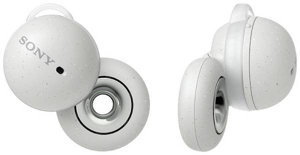 Sony LinkBuds In Ear Headset Bluetooth Stereo Weiß Mikrofon-Rauschunterdrückung Headset, Ladecas