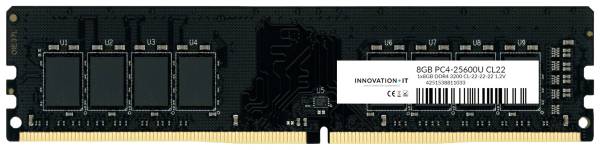 Innovation IT RAMDDR4 3200 8GB CL22-22- Desktop-Arbeitsspeicher Inno8G3200SS