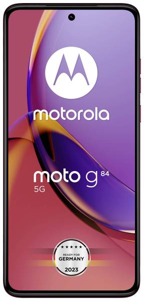Motorola moto g84 5G Smartphone 256GB 16.6cm (6.55 Zoll) Magenta Android™ 13 Dual-SIM