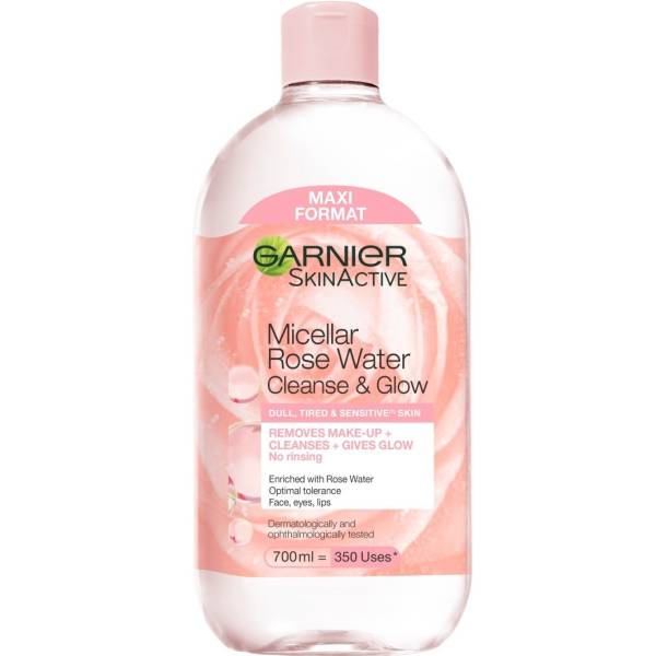 Garnier Skin Active Mizellen-Reinigungswasser All-in-1 mit Rosenwasser Mizellenwasser 700.0 ml
