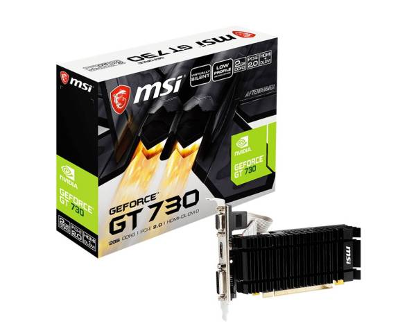 MSI Grafikkarte GT730 2GB PCIe 2.0 x2