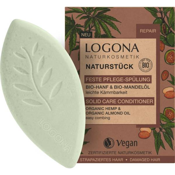 Logona Logona Feste Spülung Hanf & Mandelöl Shampoo 60.0 g