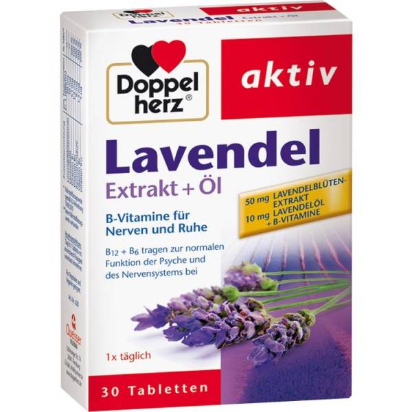 Doppelherz Lavendel Extrakt + Öl 30