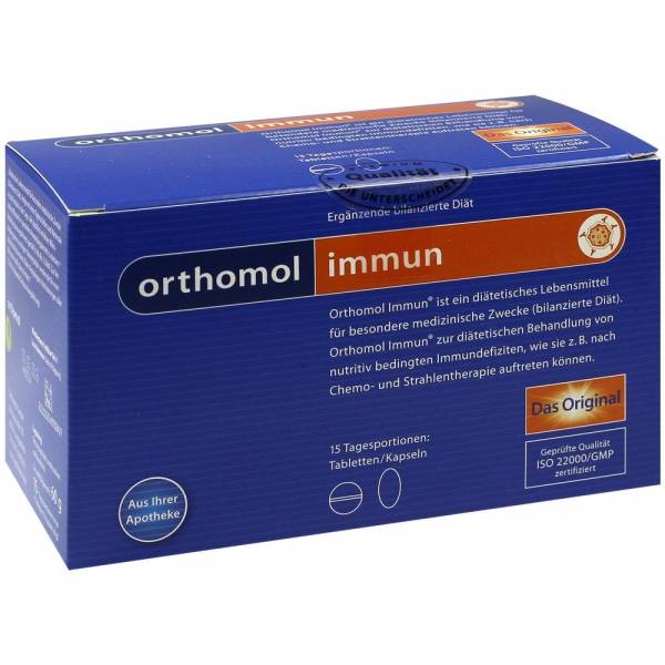 ORTHOMOL Immun TablettenKapseln 15 St