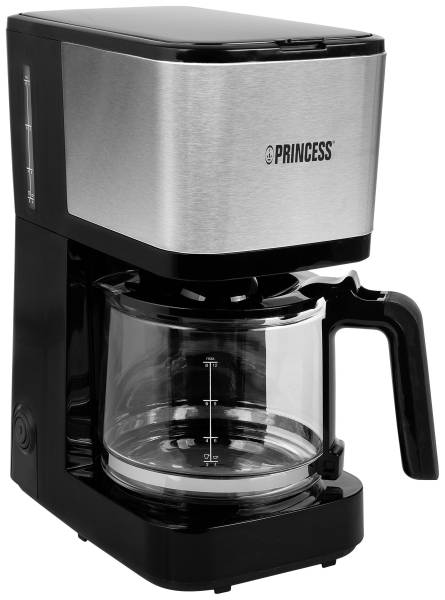 Princess 246031 Kaffeemaschine Schwarz, Silber Fassungsvermögen Tassen=12